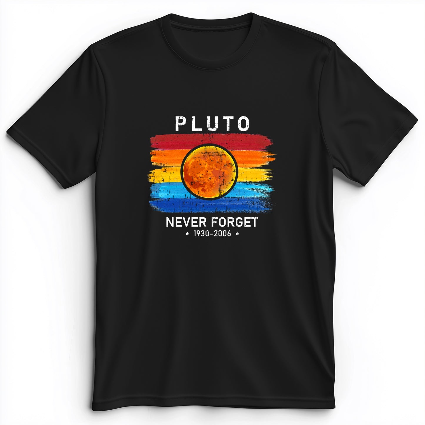 Pluto Never Forget Premium Tee