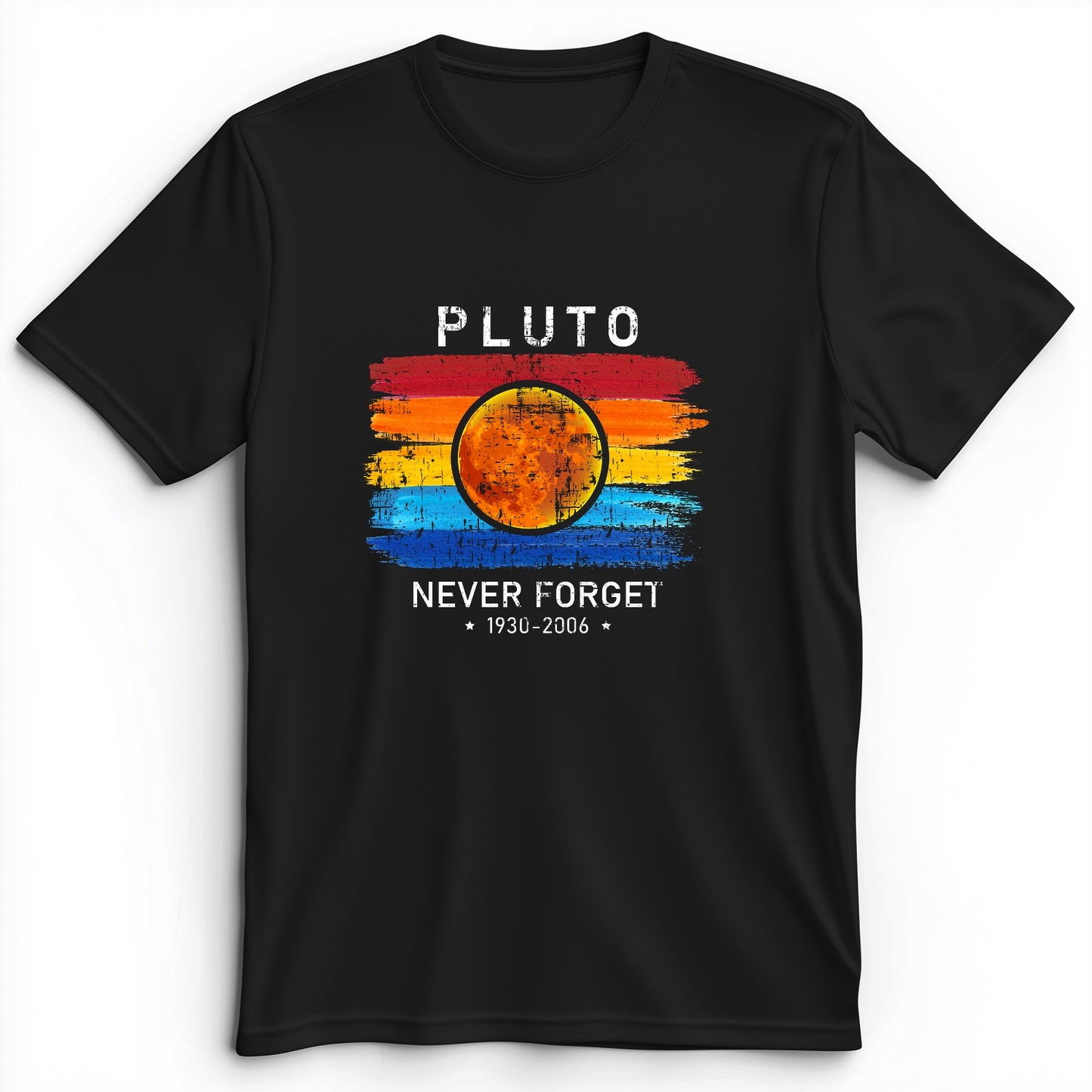 Pluto Never Forget Premium Tee