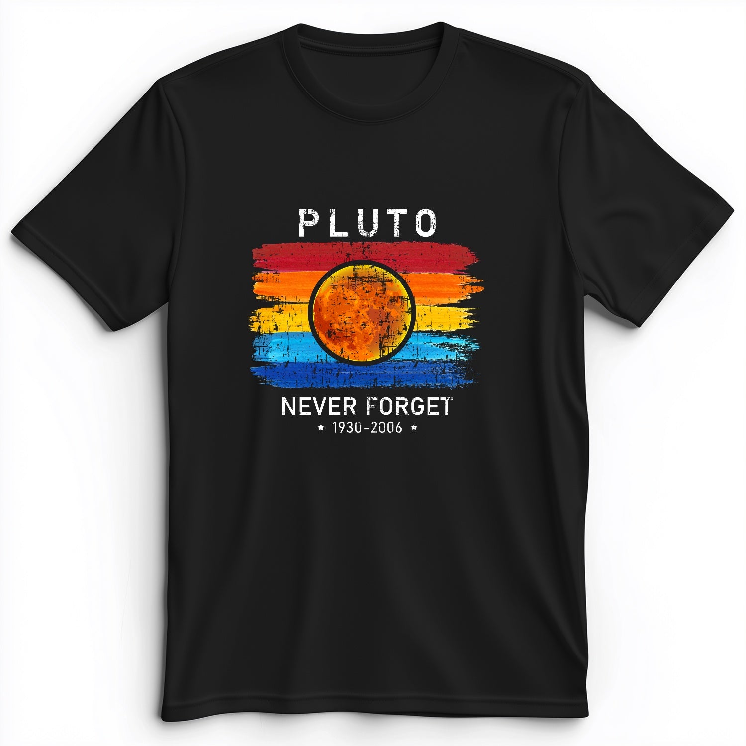 Pluto Never Forget Premium Tee