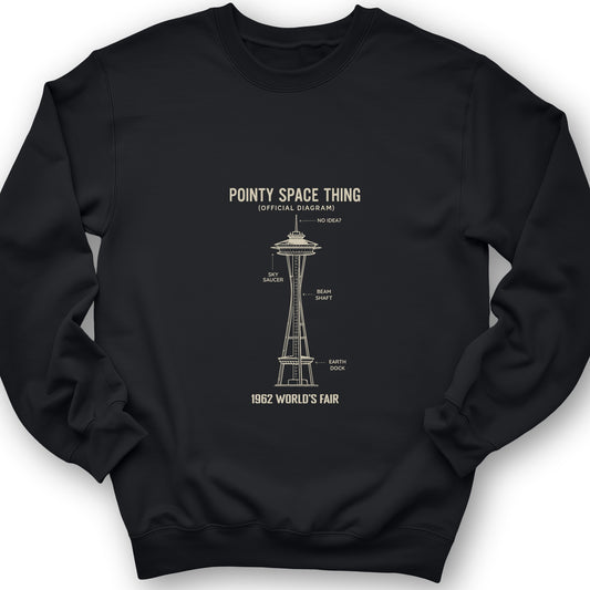 Pointy Space Thing Sweatshirt