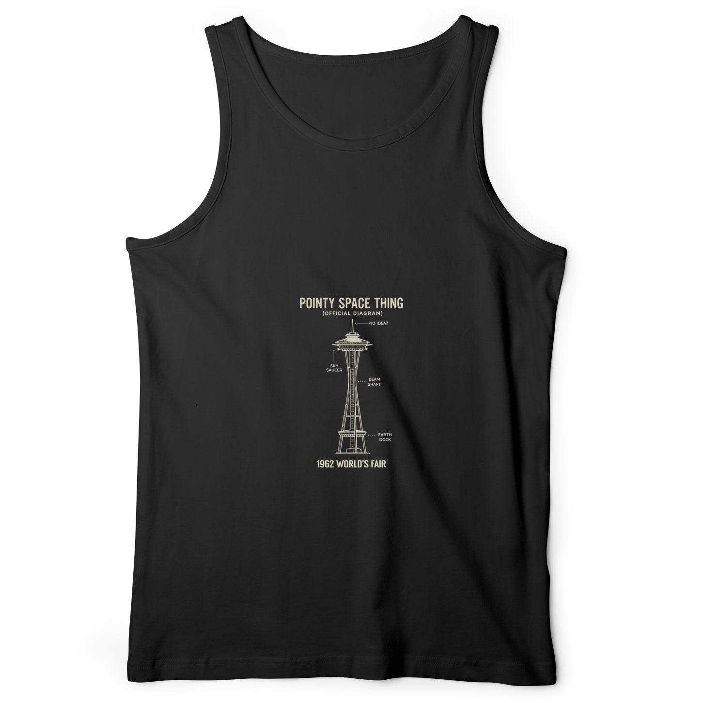 Pointy Space Thing Tank Top