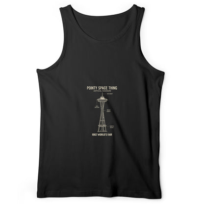 Pointy Space Thing Tank Top
