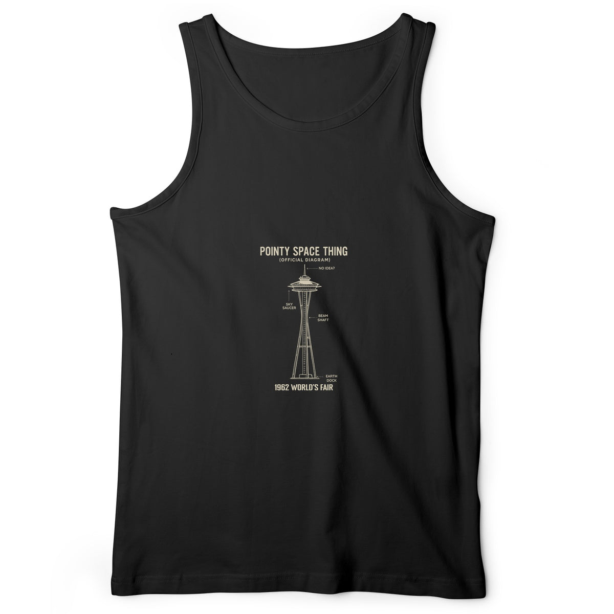 Pointy Space Thing Tank Top