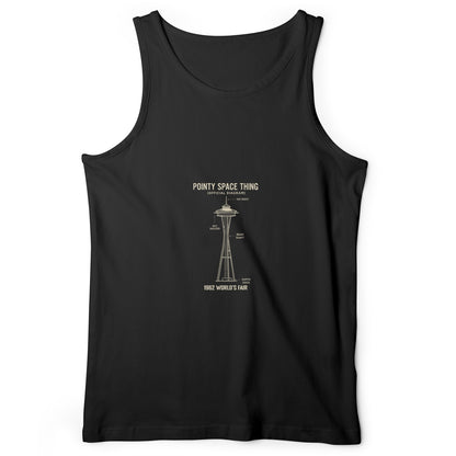 Pointy Space Thing Tank Top