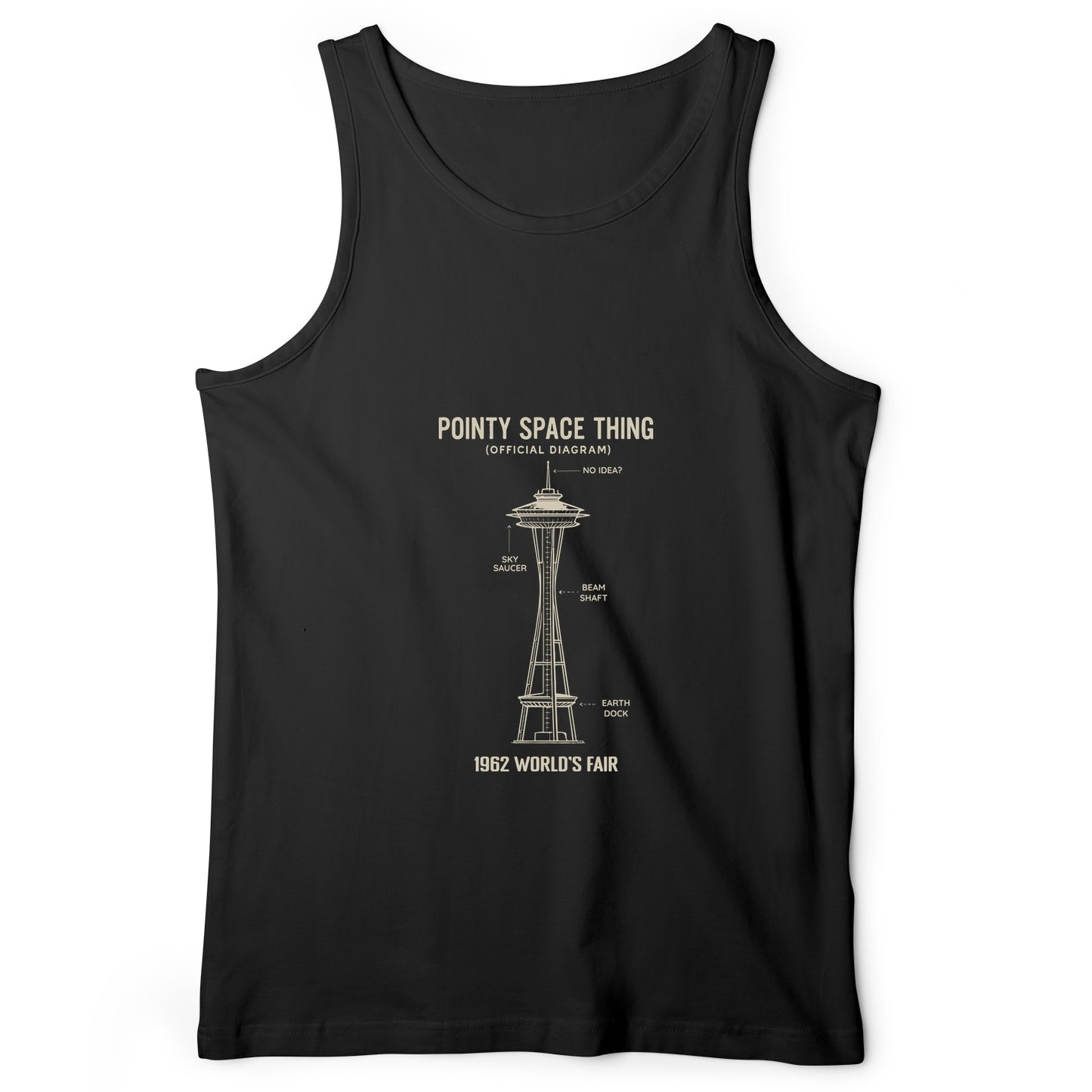 Pointy Space Thing Tank Top