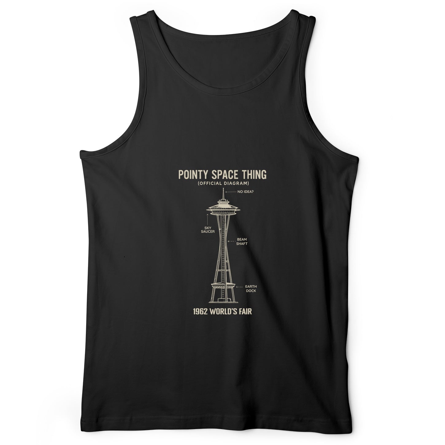 Pointy Space Thing Tank Top