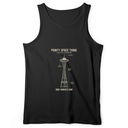 Pointy Space Thing Tank Top