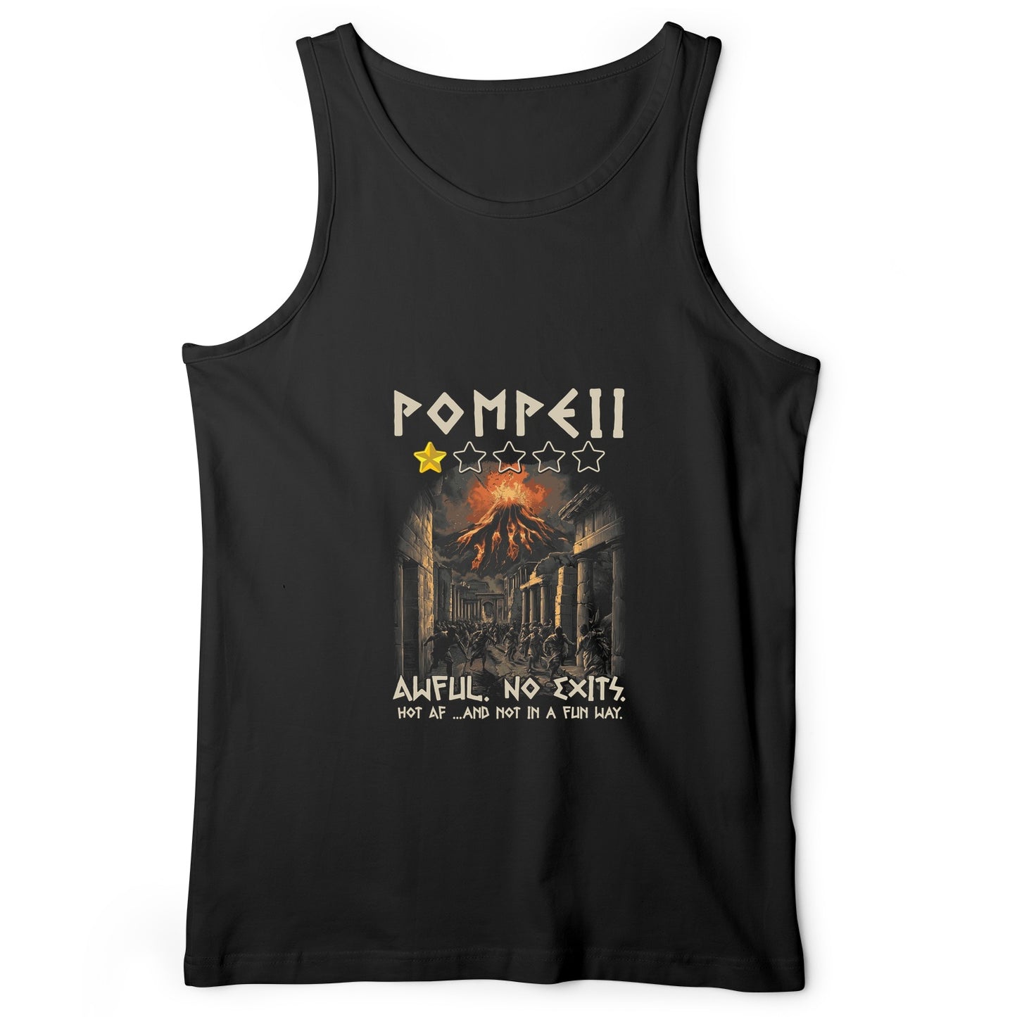 Pompeii 1 Star Tank Top