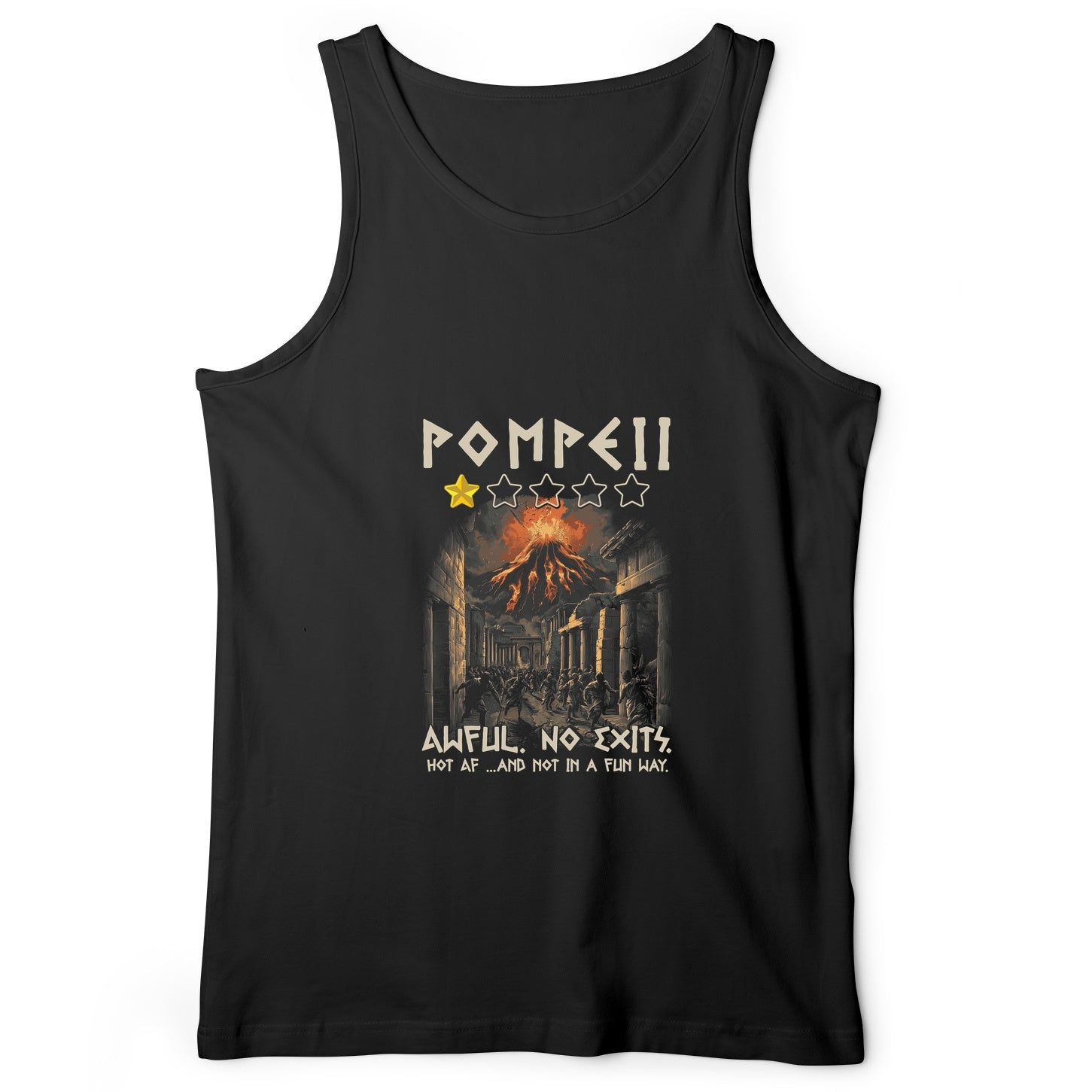 Pompeii 1 Star Tank Top