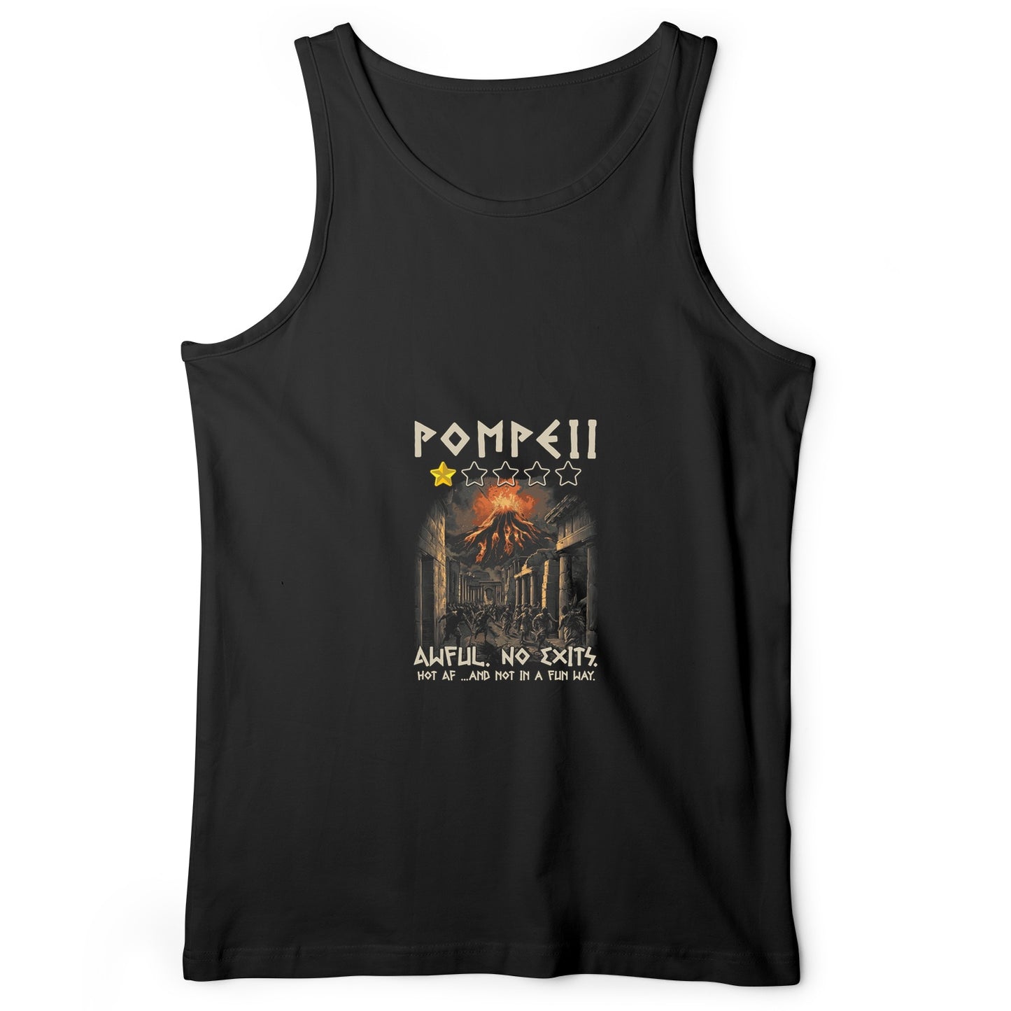 Pompeii 1 Star Tank Top