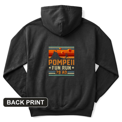 Pompeii "Fun" Run Back Print Hoodie