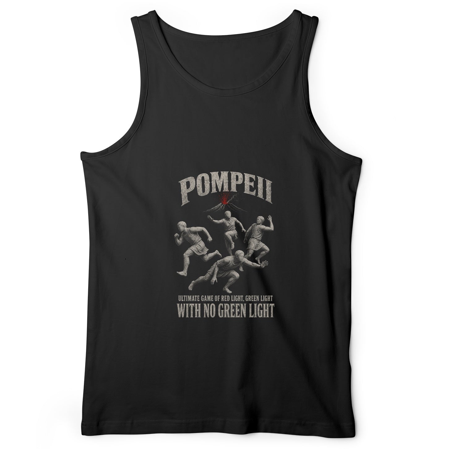 Pompeii Red Light Green Light Tank Top