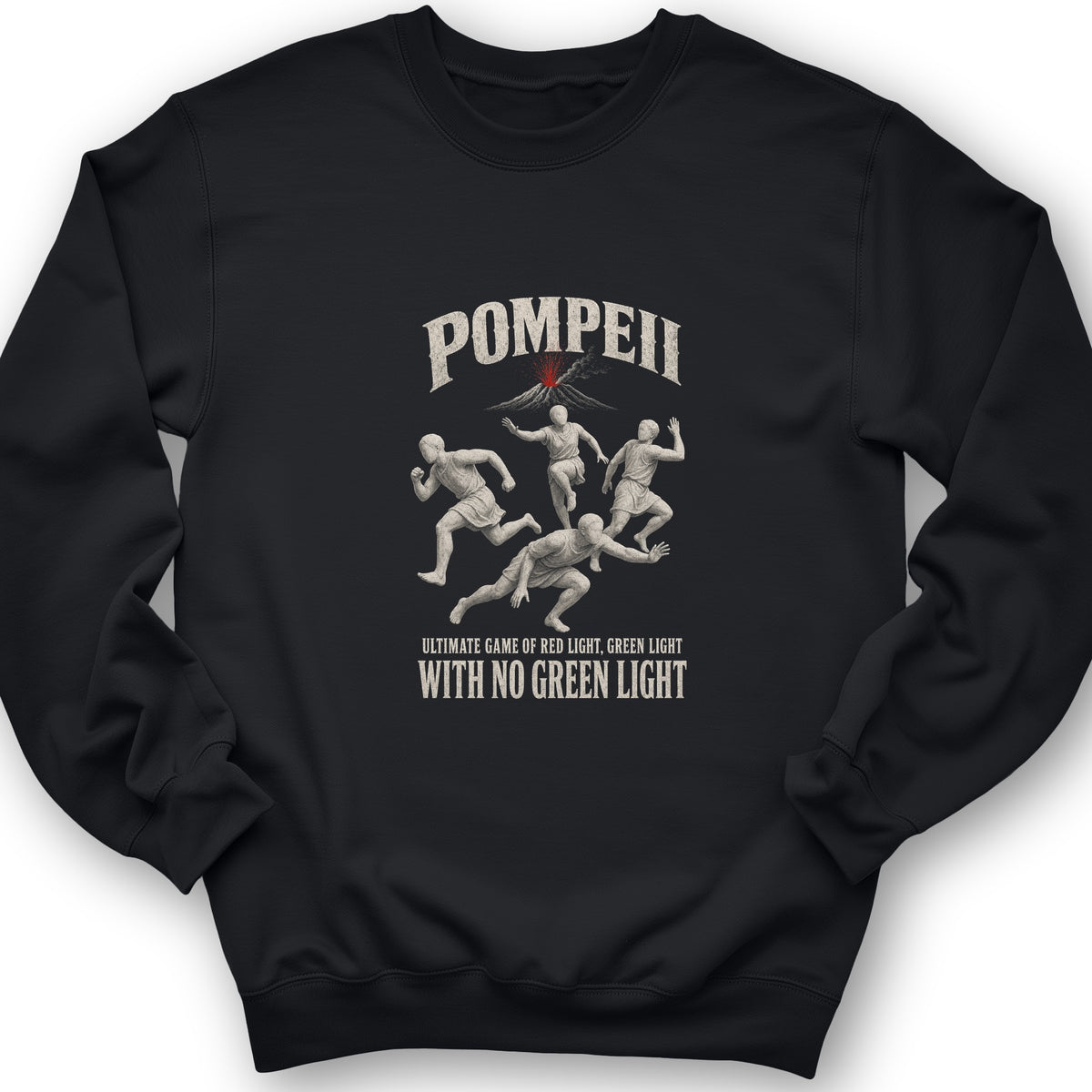 Pompeii Red Light Green Light Crewneck
