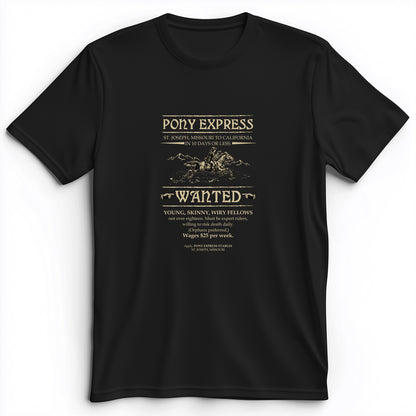 Pony Express Poster Premium Tee