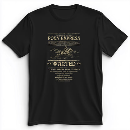 Pony Express Poster Premium Tee