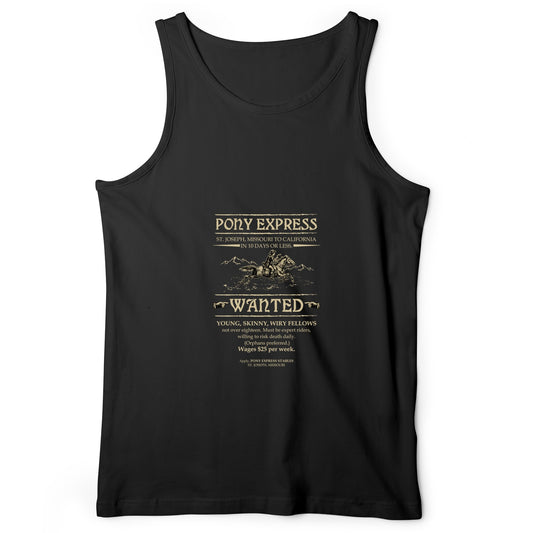 Pony Express Poster Tank Top