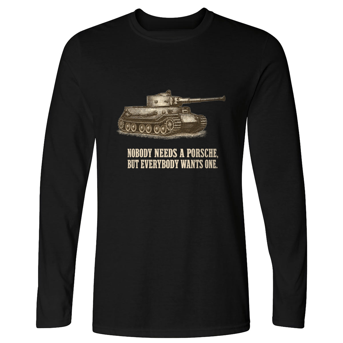 Porsche Tiger Long Sleeve T-Shirt