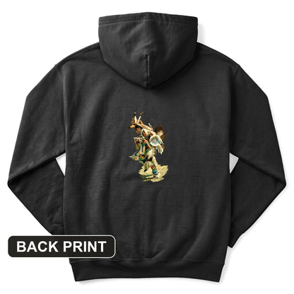 Powwow Dancer Back Print Hoodie