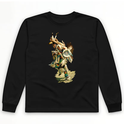 Powwow Dancer Long Sleeve T-Shirt