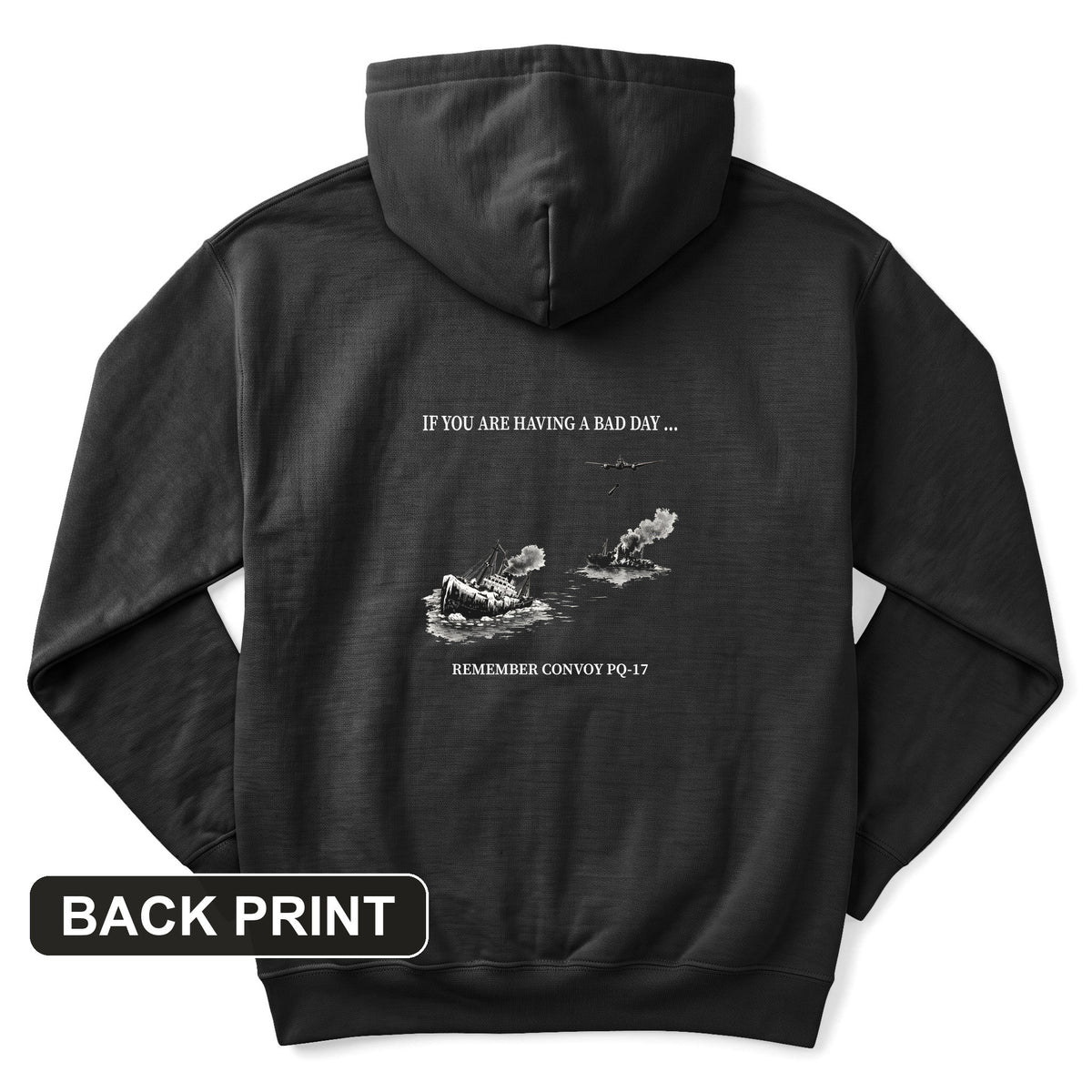 Pq-17 Back Print Hoodie
