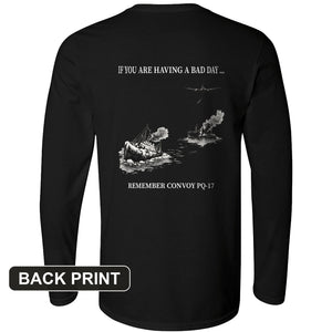 Pq-17 Back Print Long Sleeve T-Shirt