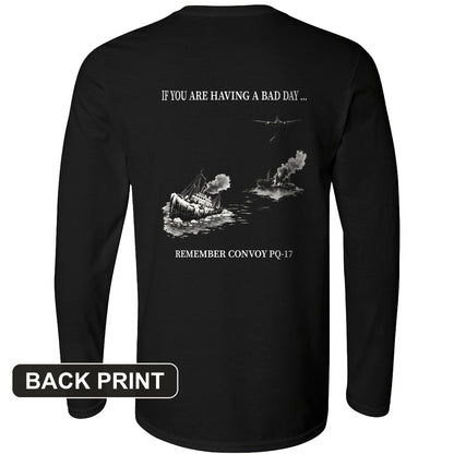 Pq-17 Back Print Long Sleeve T-Shirt