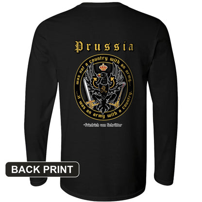 Prussia Back Print Long Sleeve T-Shirt