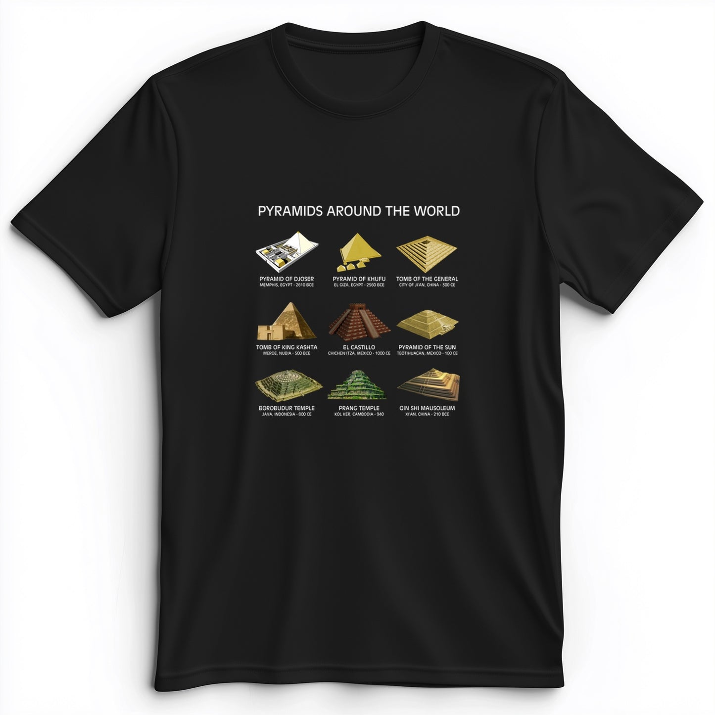 Pyramids Of The World Premium Tee