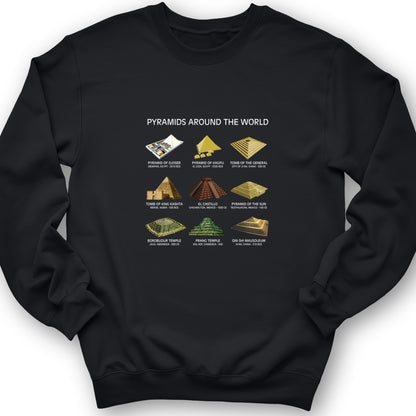 Pyramids Of The World Crewneck