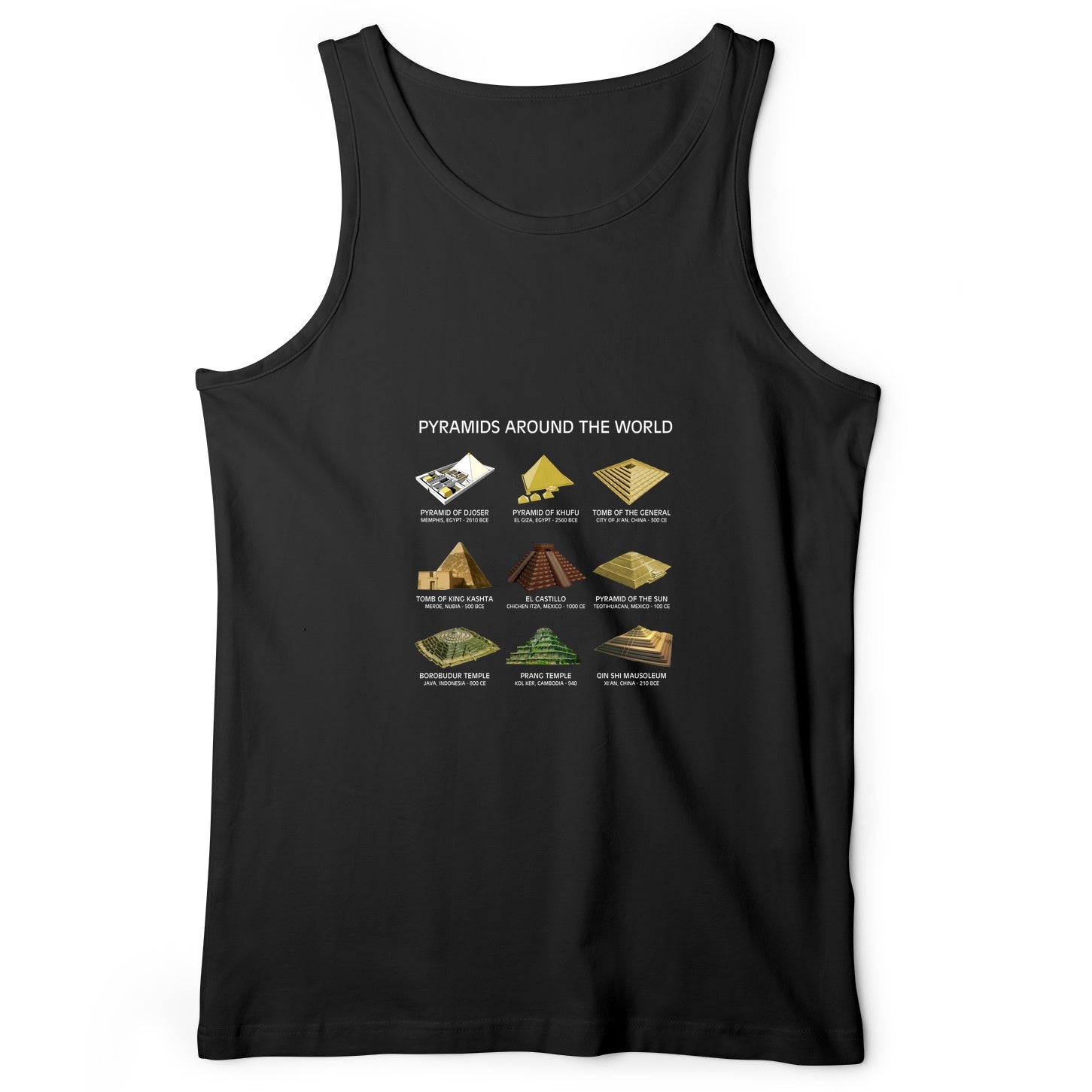 Pyramids Of The World Tank