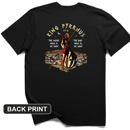 Pyrrhic Victory Back Print T-Shirt