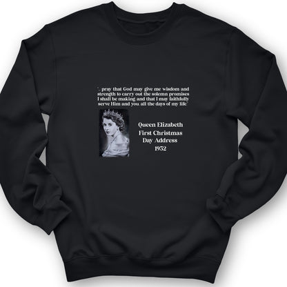 Queen Elizabeth II Xmas Address Crewneck