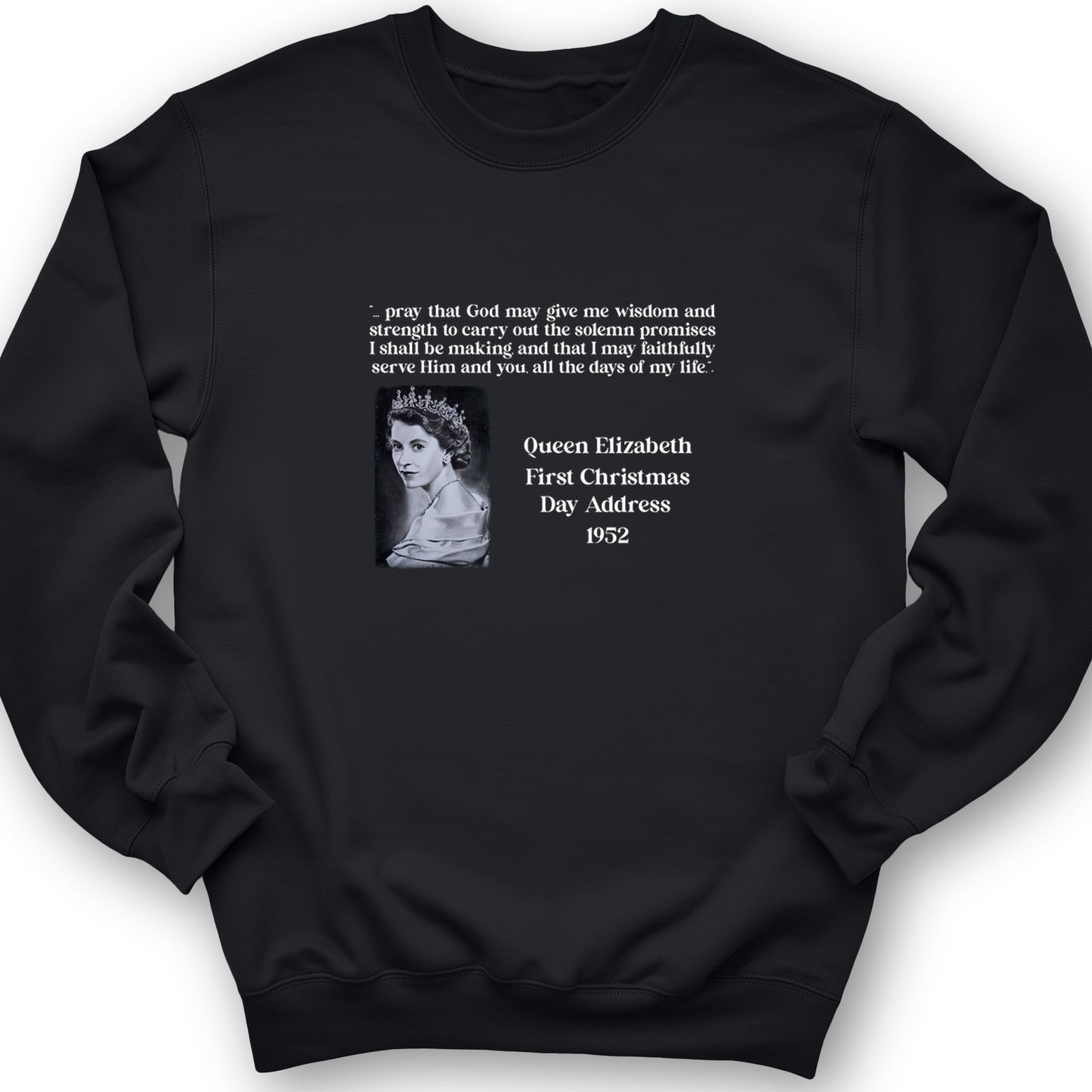 Queen Elizabeth II Xmas Address Crewneck