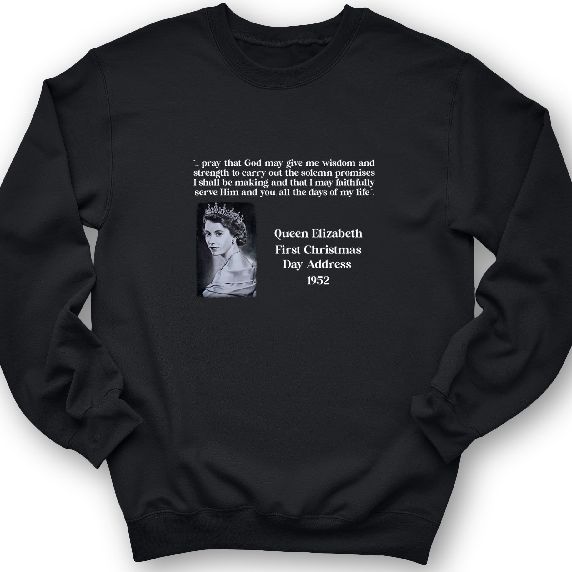 Queen Elizabeth II Xmas Address Crewneck