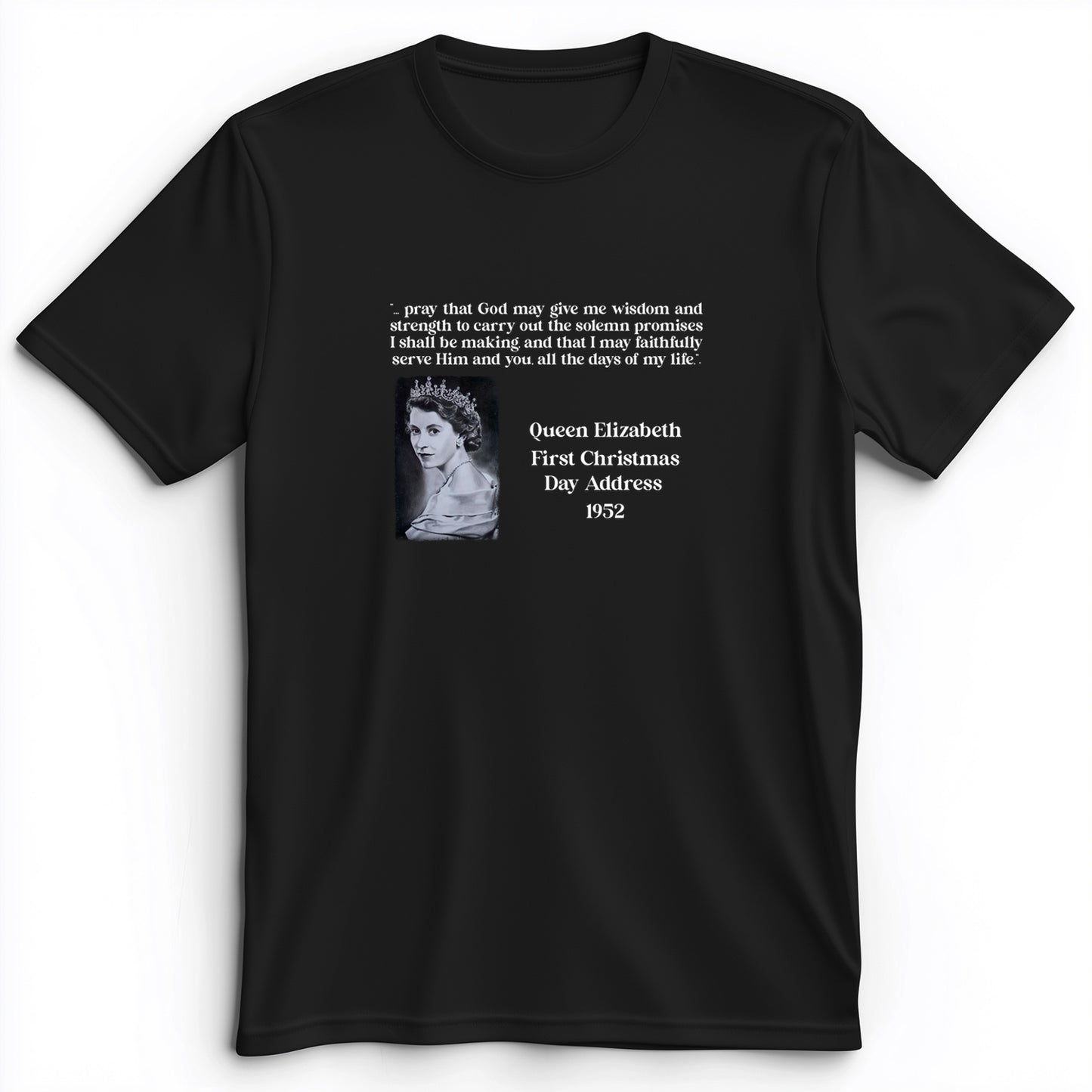 Queen Elizabeth II Xmas Address Premium Tee