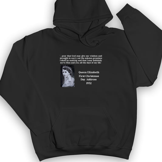 Queen Elizabeth II Xmas Address Hoodie