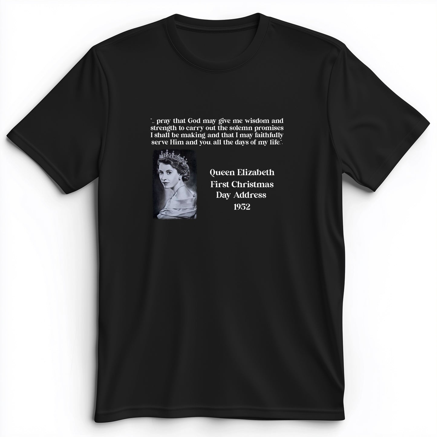Queen Elizabeth II Xmas Address Premium Tee