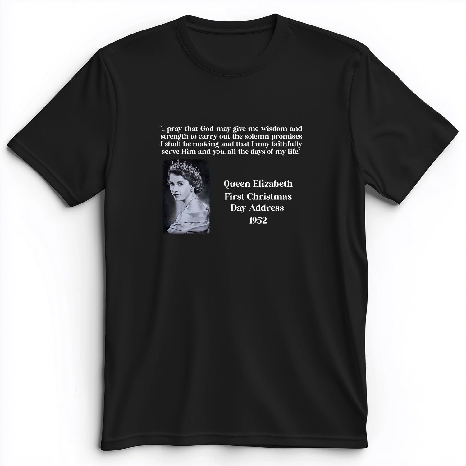 Queen Elizabeth II Xmas Address Premium Tee