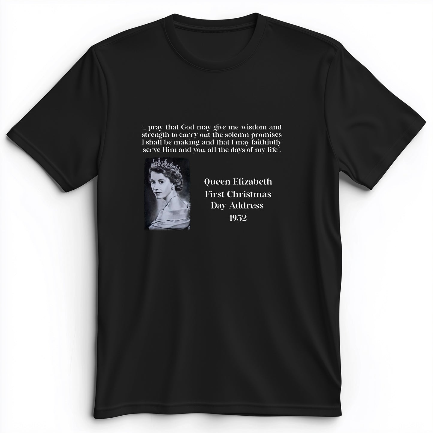 Queen Elizabeth II Xmas Address Premium Tee