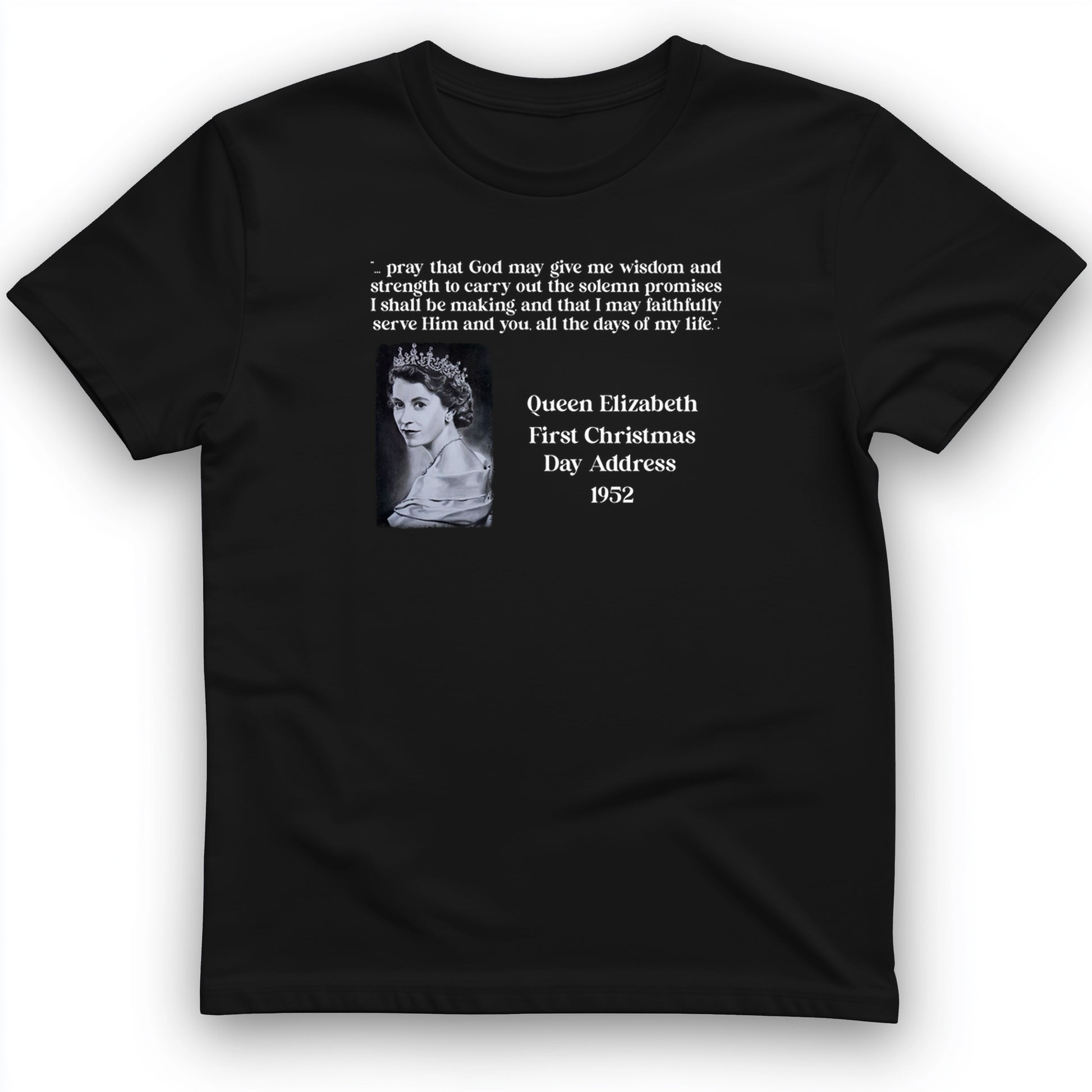 Queen Elizabeth II Xmas Address T-Shirt