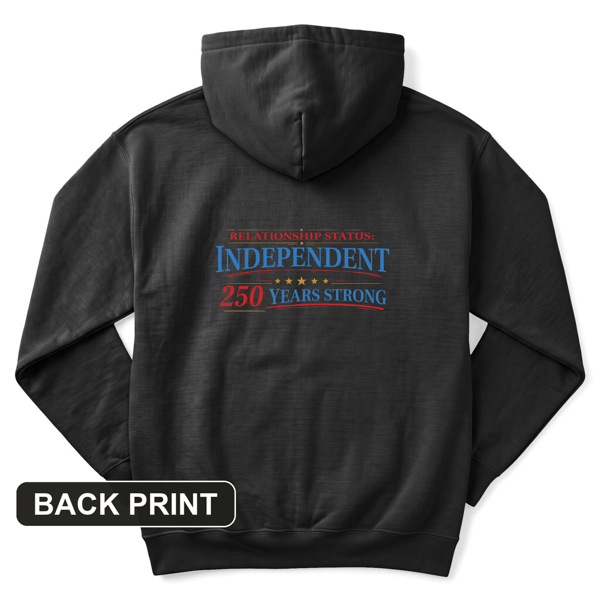 Relationship Status Back Print Hoodie