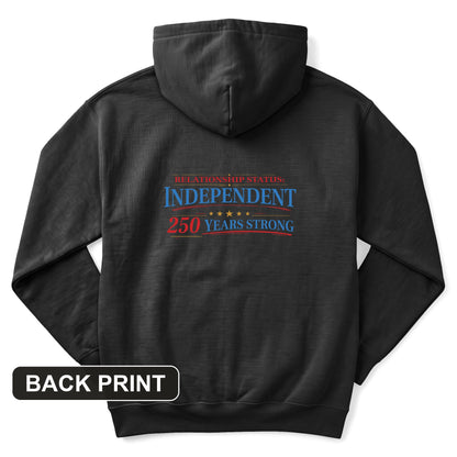 Relationship Status Back Print Hoodie