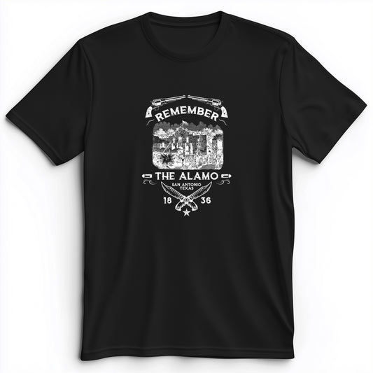 Remember The Alamo 1836 Premium Tee