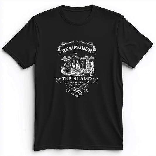 Remember The Alamo 1836 Premium Tee