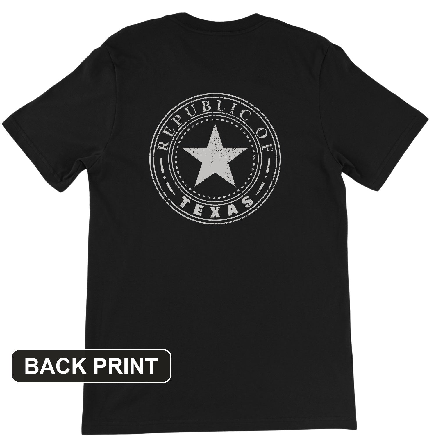 Republic of Texas Back Print Premium Tee