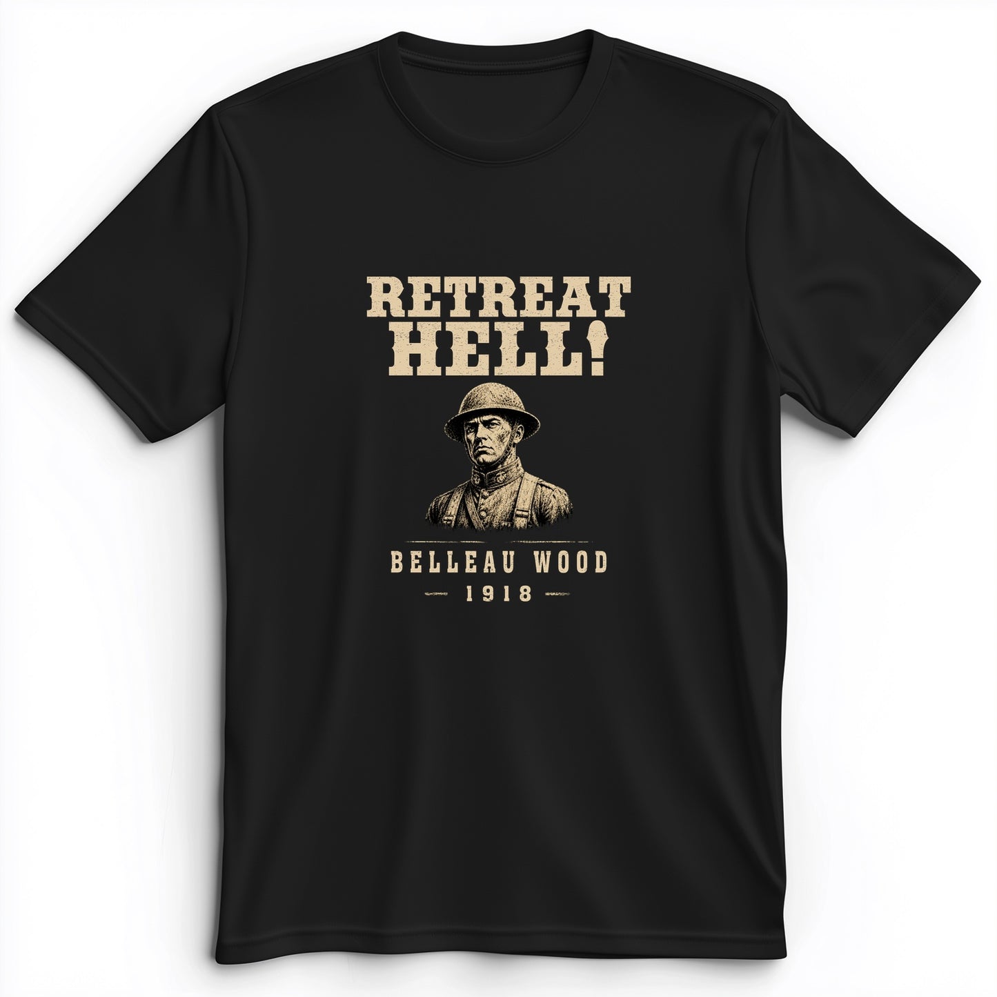 Retreat Hell Bust Premium Tee