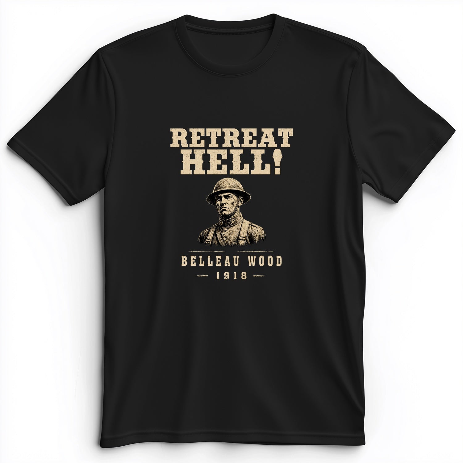 Retreat Hell Bust Premium Tee