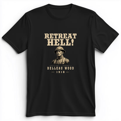 Retreat Hell Bust Premium Tee