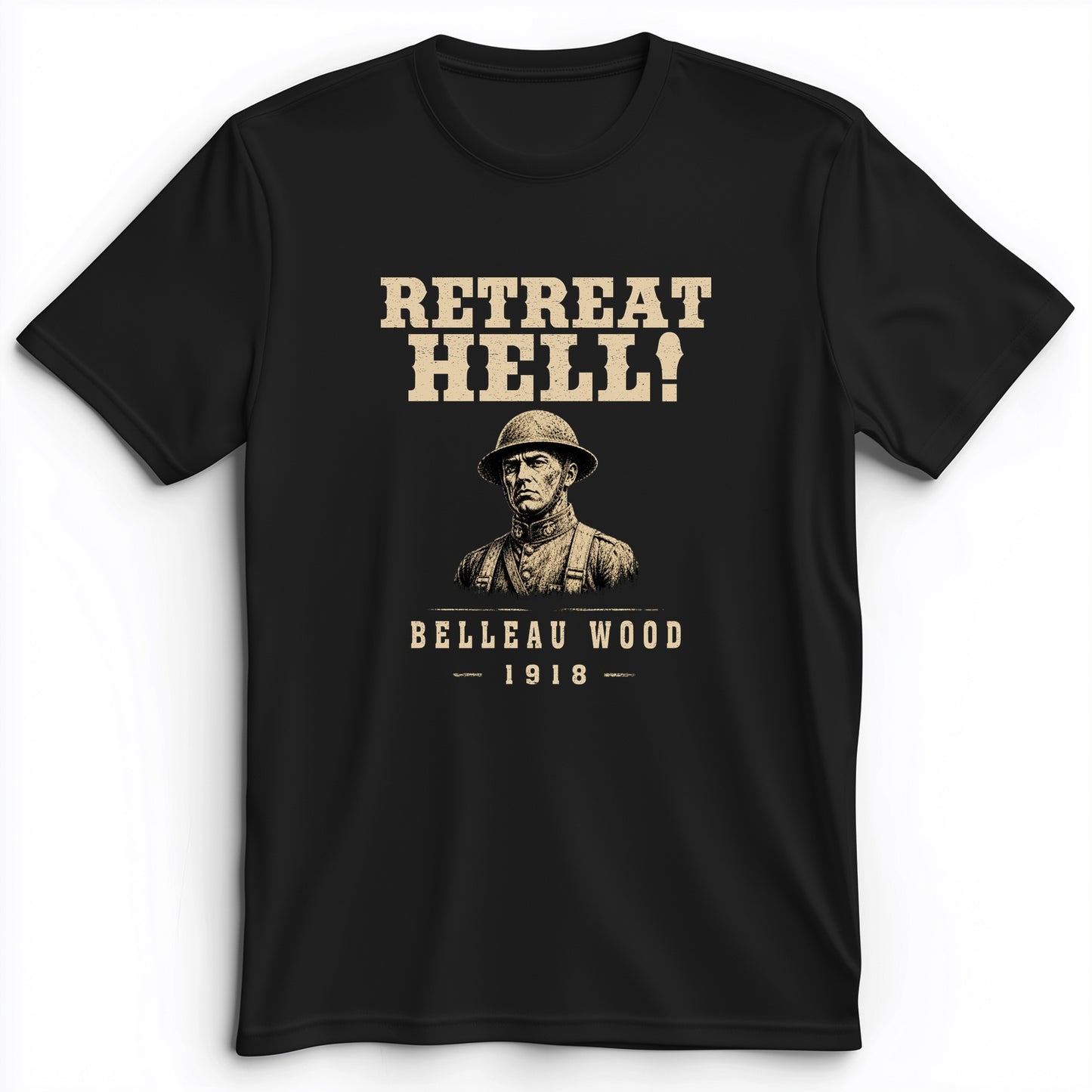 Retreat Hell Bust Premium Tee