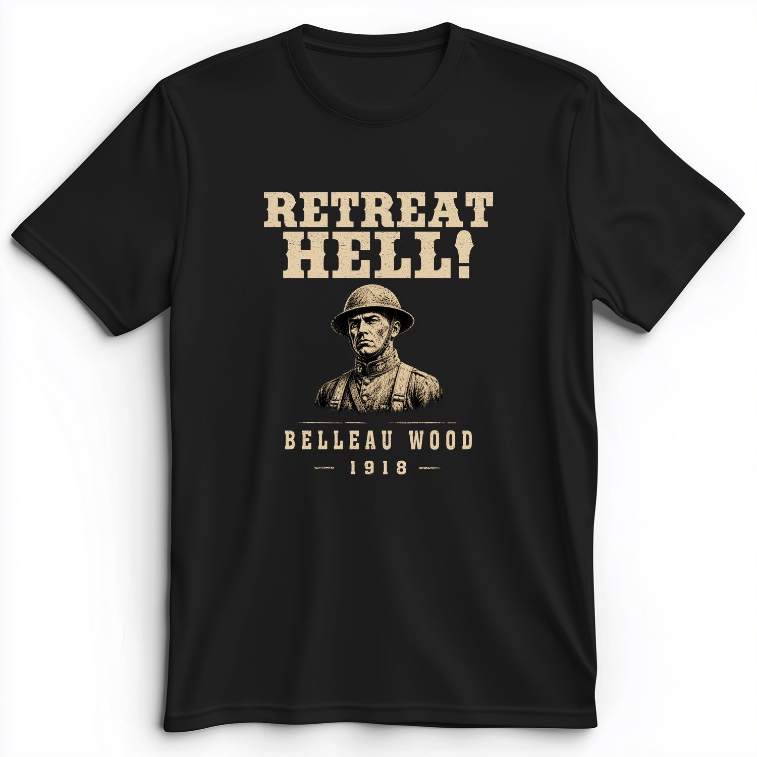 Retreat Hell Bust Premium Tee